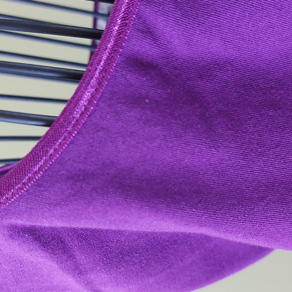 "Anne Klein", size M, purple color tank top, 96% cotton,4% spandex - Picture 2 of 6